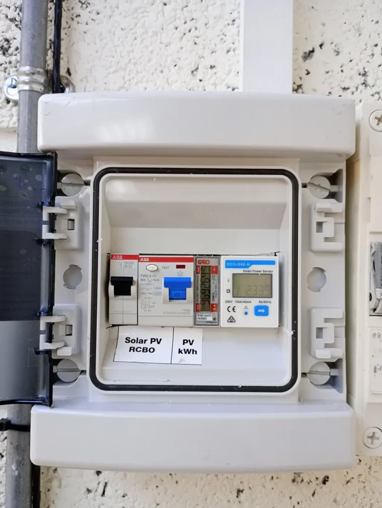 Solar Meter Installed