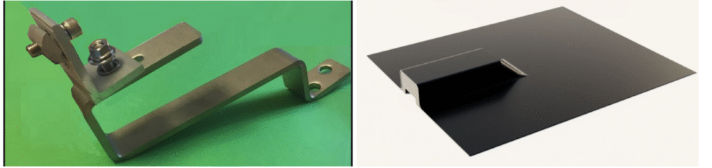 Slate Roof Hooks with Genie flashings - Clenergy Option